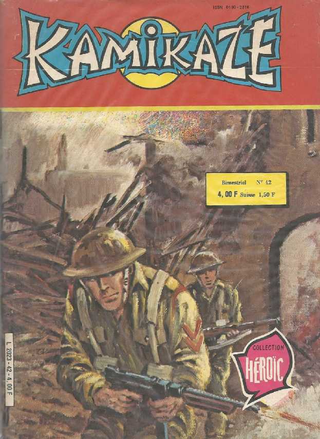 Scan de la Couverture Kamikaze n 42